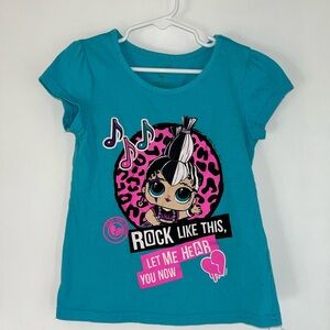 L.O.L. Surprise! Teal Rock Graphic Tee